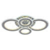 Светодиодная люстра 8040/2+2 CHR