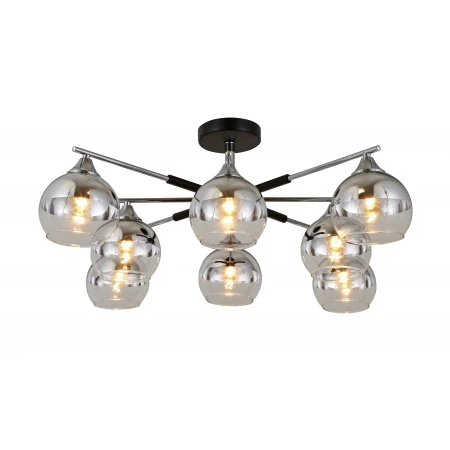 74539/8 CHROME+BLACK (1) Люстра (RL) # 