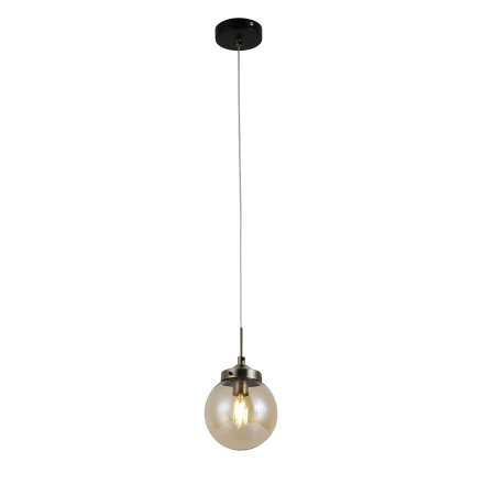 74405/1P BLACK+BRONZE (5) Люстра (RL) # 