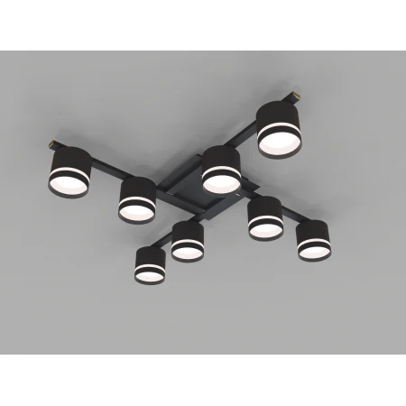 CL-DOT-R001-GX53*8 BK (1) Люстра NW # 