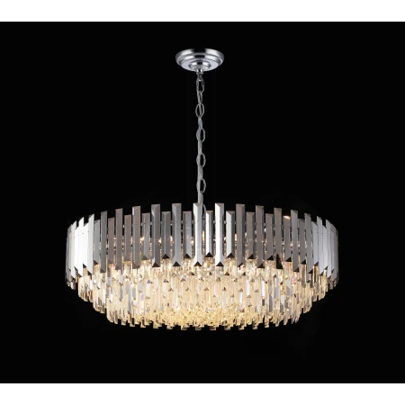 DM50-ф1000*H330(785) CHROME (1) Люстра (NW) (В 2-х коробках) 