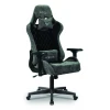 Геймерское кресло Viking 7, серый, черный, ткань, экокожа