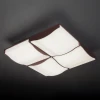 Потолочный LED светильник с пультом ДУ Eurosvet 90031/4 кофе Потолочный LED светильник с пультом ДУ Eurosvet 90031/4 кофе