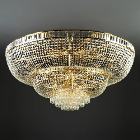 Потолочная хрустальная люстра большого диаметра Bogate's 360 Strotskis