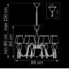 Подвесная люстра Lightstar Escica 806080