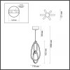 Подвесной светодиодный светильник Odeon Light Space 4875/25L Подвесной светодиодный светильник Odeon Light Space 4875/25L
