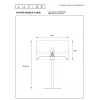 Настольная лампа Lucide Extravaganza Tusse 10509/81/66