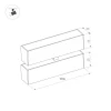 Трековый светодиодный светильник Arlight Mag-Flat-Fold-25-S1004-30W Warm3000 034242