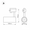 Трековый светодиодный светильник Arlight LGD-Gera-4TR-R90-30W Day4000 024596(2) Трековый светодиодный светильник Arlight LGD-Gera-4TR-R90-30W Day4000 024596(2)