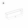 Трековый светодиодный светильник Arlight Mag-Flat-25-L800-24W Day4000 034212
