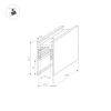 Магнитный шинопровод Arlight MAG-ORIENT-TRACK-2652-1000 BK 034071 Магнитный шинопровод Arlight MAG-ORIENT-TRACK-2652-1000 BK 034071