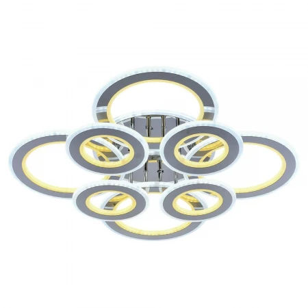 Потолочная светодиодная люстра Profit Light 8005/4+4 CHR