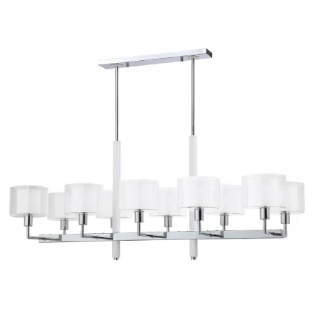 Подвесная люстра Crystal Lux Maestro SP-PL10 L1100 Chrome