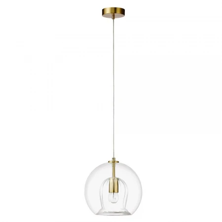 Подвесной светильник Crystal Lux Luisa SP1 Brass/Transparent