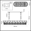 Подвесная люстра Odeon Light CHESSI 5076/10 Подвесная люстра Odeon Light CHESSI 5076/10