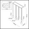 Подвесная люстра Odeon Light OVALI 5053/7A