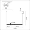 Подвесной светильник Odeon Light CRYSTAL 5007/28L Подвесной светильник Odeon Light CRYSTAL 5007/28L