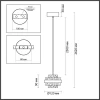 Подвесной светильник Odeon Light KLOT 5031/6L Подвесной светильник Odeon Light KLOT 5031/6L