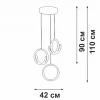 Подвесной светильник Vitaluce V30480-1/3S Подвесной светильник Vitaluce V30480-1/3S