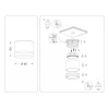 Потолочный светильник Ambrella light Techno Spot IP Protect TN6572