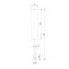 Декоративная стойка с вводом питания Elektrostandard Esthetic Magnetic 85146/00 a065442