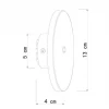 Уличный настенный светодиодный светильник Arte Lamp Nimbo A4506AL-1WH