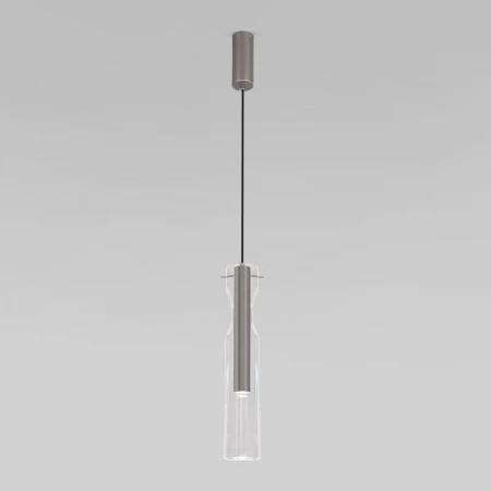 Подвесной светодиодный светильник Eurosvet Swan 50253/1 Led графит