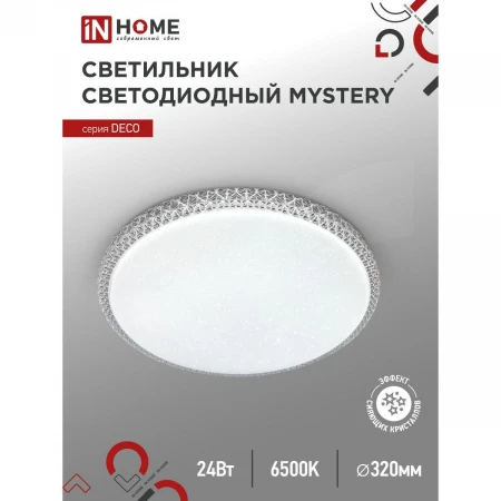 Потолочный светильник IN HOME 4690612051581