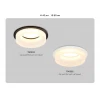 Встраиваемый светильник Ambrella light Techno Spot Acrylic Frost TN1302