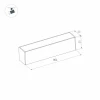 Трековый светодиодный светильник Arlight Mag-Flat-25-L800-24W Day4000 046336 Трековый светодиодный светильник Arlight Mag-Flat-25-L800-24W Day4000 046336
