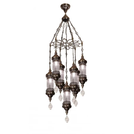 Люстра подвесная Alfa Light F1524-16 AB