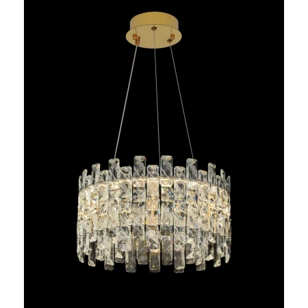 Люстра подвесная Alfa Light F4024-33 400mm SDG LED