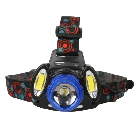 Налобный светодиодный фонарь Ultraflash Headlite аккумуляторный 100х90 300 лм E1334 13904