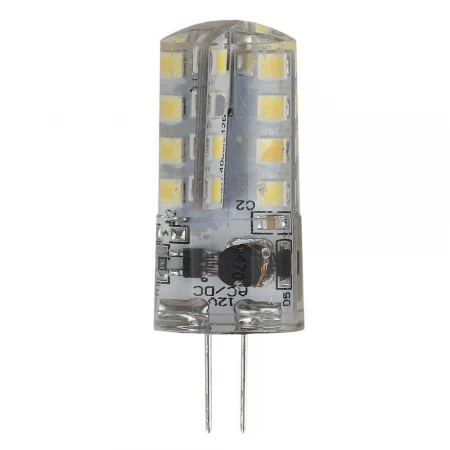 Лампа светодиодная ЭРА G4 3W 2700K прозрачная LED JC-3W-12V-827-G4 Б0033193