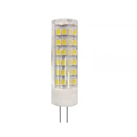 Лампа светодиодная ЭРА G4 7W 2700K прозрачная LED JC-7W-220V-CER-827-G4 Б0027859
