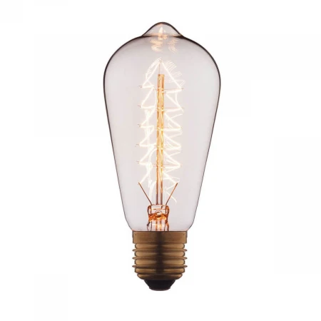 Лампа накаливания E27 40W прозрачная 6440-S