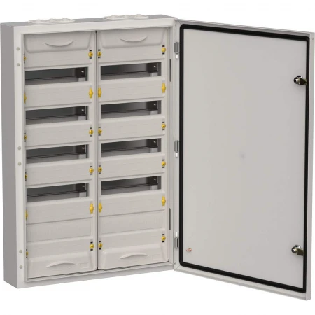 TITAN 5 Корпус металлический ЩРн-120 (2х60) 835х570х140мм IP54 серый IEK TI5-50-N-2X060-54-7035