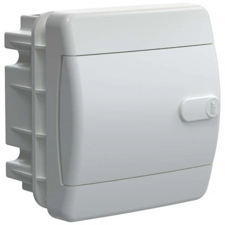 UNION Compact Корпус пластиковый ЩРВ-П-4 IP41 белая дверь IEK UIC-KP13-V-04-41-K01