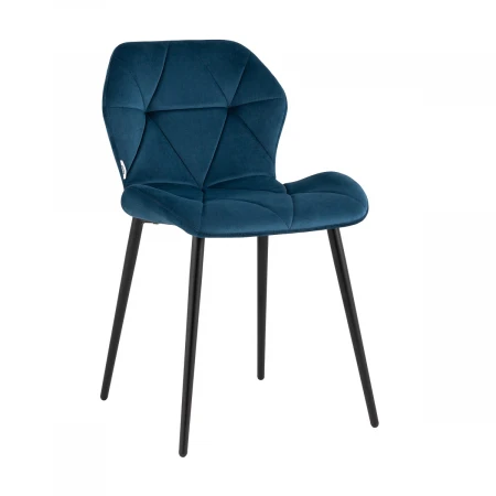 Кухонный стул Stool Group Эдвин велюр синий AV 407-Cdo-08