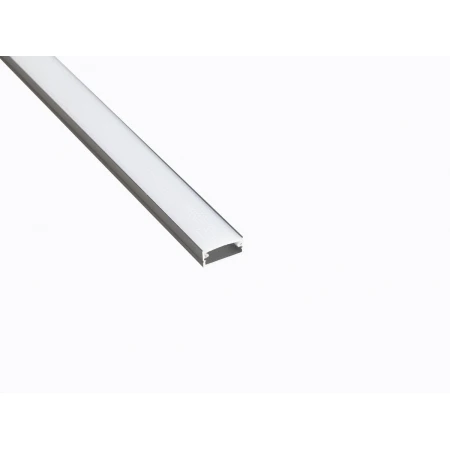Профиль накладной LEDS POWER СПН1707 алюм. черный с призм.рассеивателем 2м 008400