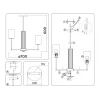 Подвесная люстра Ambrella Light High Light Modern LH56217