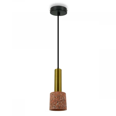 Подвесной светильник Lightera Basel LE149L-25P, E27, Розовый
