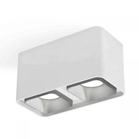 Комплект накладного светильника Ambrella light Techno Spot XS7850003 SWH/SSL белый песок/серебро песок (C7850, N7703)