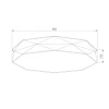 Потолочный светильник TK Lighting 6196 Kantoor Nature