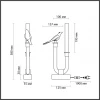 Настольная лампа Odeon Light L-Vision Lark 5431/2TL Настольная лампа Odeon Light L-Vision Lark 5431/2TL