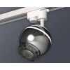 Комплект трекового светильника Ambrella light Track System XT1104002 PSL/BK серебро полированное/тонированный (A2520, C1104, N7192)