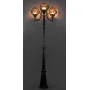 Светильник садово-парковый Feron PL5049 столб 3*60W E27 230V, черное золото