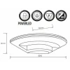 Садово-парковый светильник hl237l 5.5w led