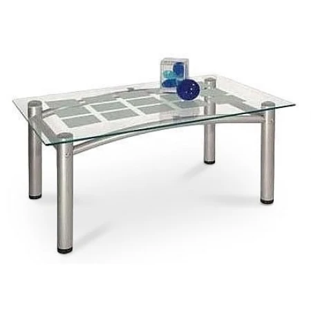 Стол журнальный Робер 3М металлик