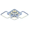  Светодиодная люстра 1537/2+2 CHR